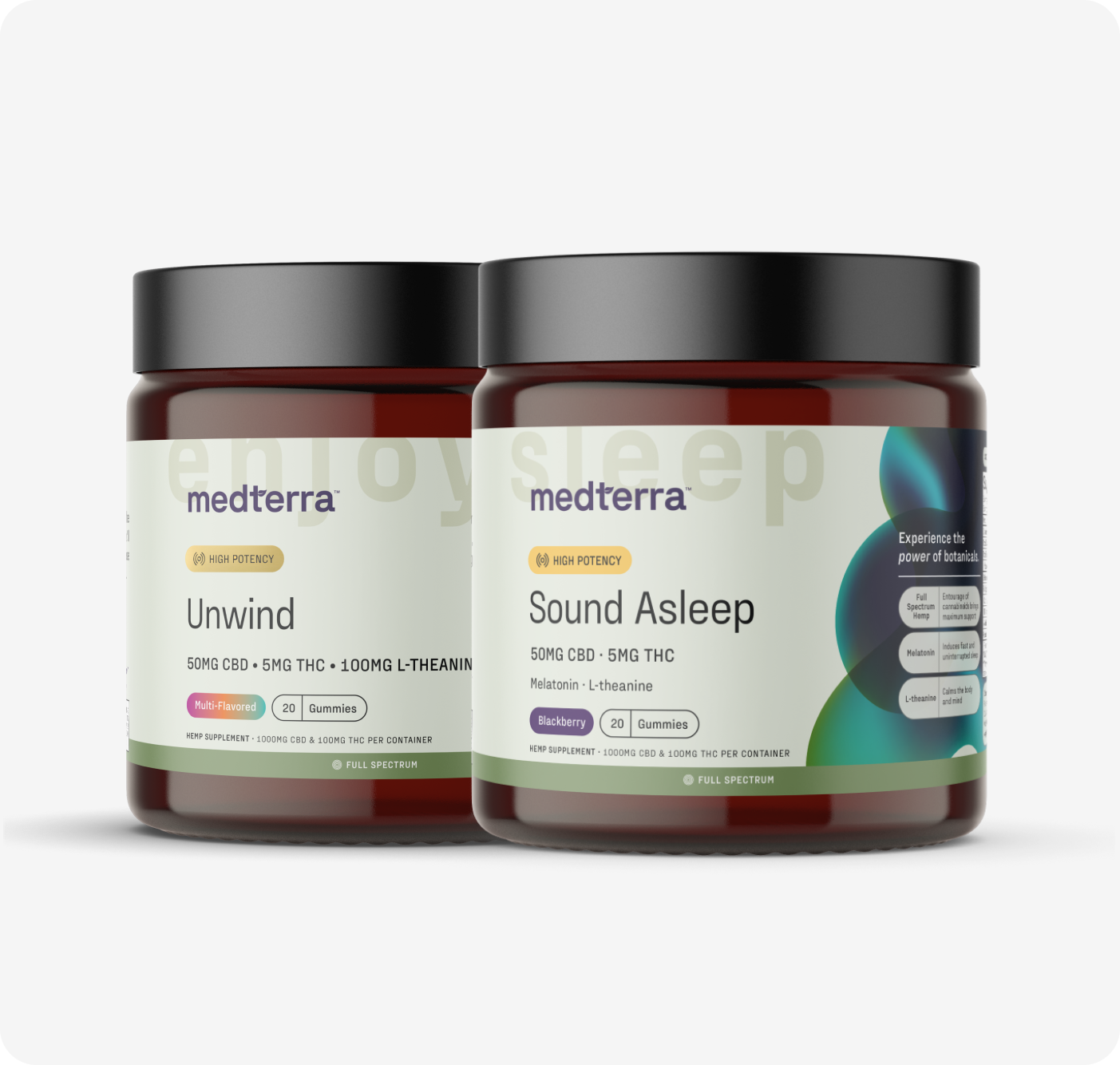 Medterra product range